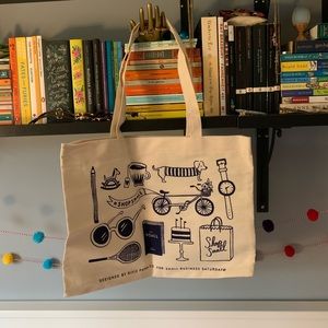 Rifle Paper Co. •Shop Small Canvas Tote•